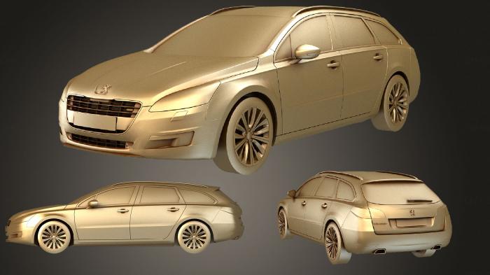 نموذج ثلاثي الأبعاد لآلة CNC السيارات والنقل بيجو الصالونكار